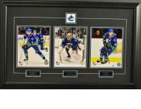 Daniel Sedin, Roberto Luongo & Henrik Sedin